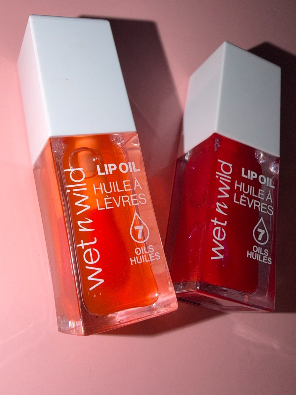 wet n wild Nourishing Lip Oil Duo - non sticky lip shine gloss